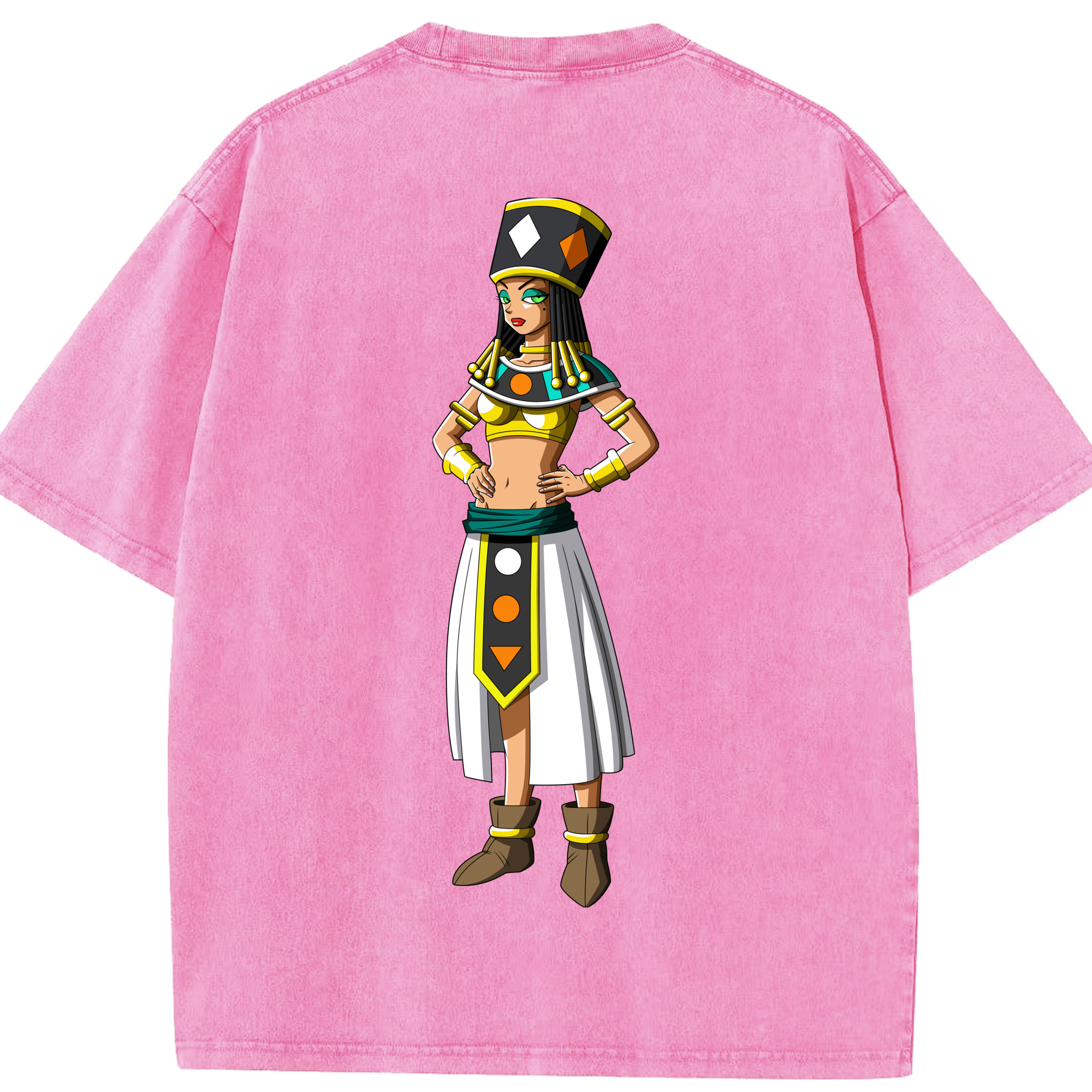 （画像用） ドラゴンボール DRAGON BALL 綿100% ヴィンテージ風 半袖Tシャツ（背面プリント）